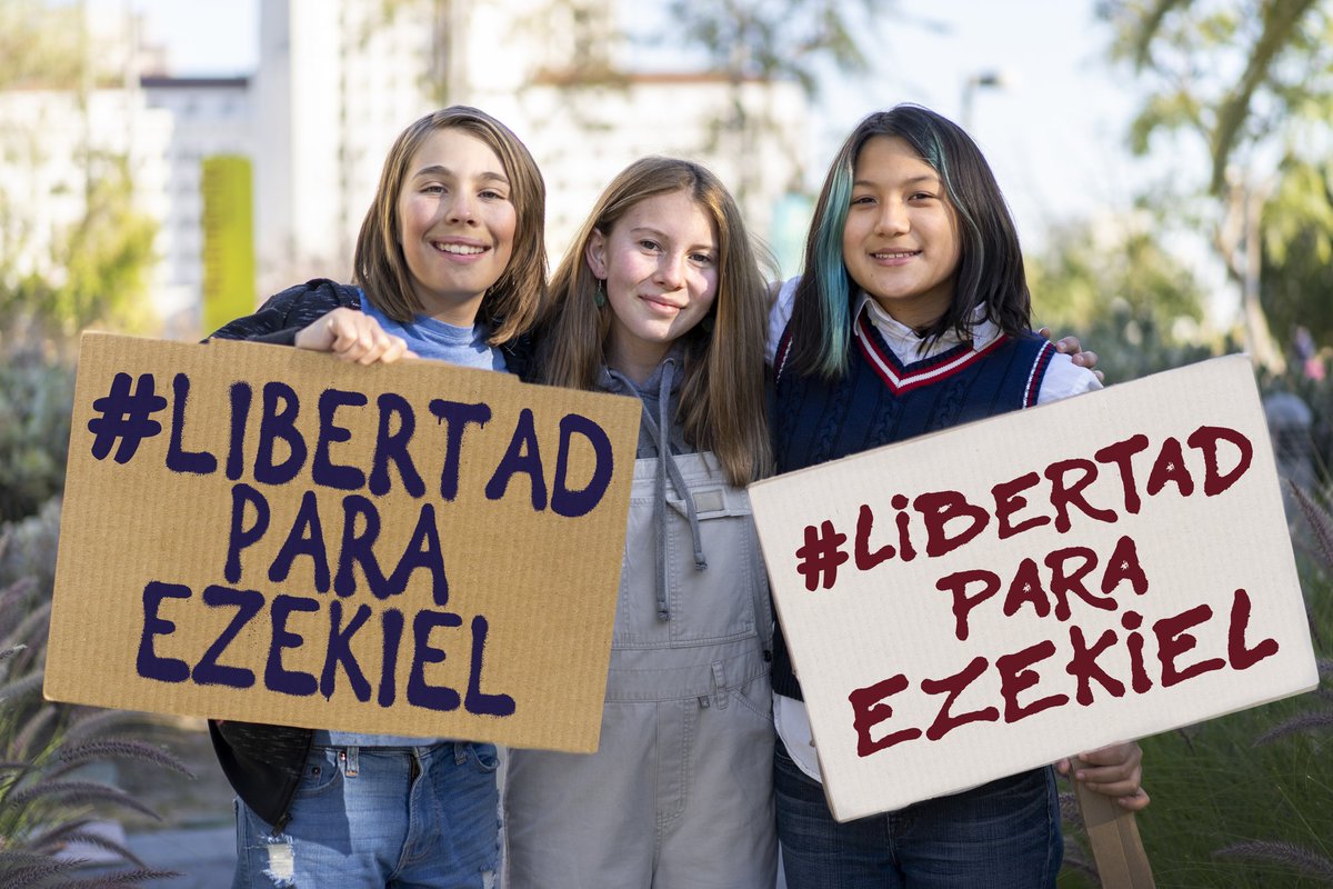 😇 La Asociación Internacional de Jóvenes Catequistas se suma a la campaña y a la lucha #LibertadParaEzekiel ✊🏼

🙌🏼 ¿Quieres ser tan guay como ellas? Mañana os contaremos cómo podeis sumaros a esta tendencia mundial 😏

#Corbella #LibertadParaEzekiel #Ezekiel #NewSingle #Libertad