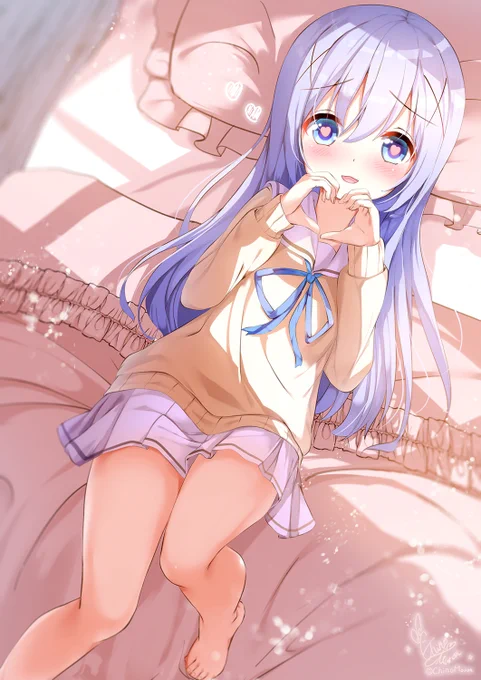 チノちゃんがまだトレンドに入ってるので ラブラブなチノちゃん