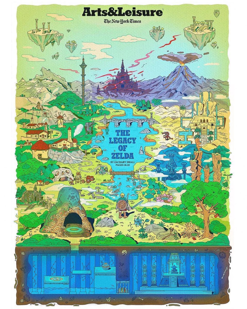JorgeVieiraPT's tweet photo. The Legend of Zelda na capa do suplemento de Arts&Leisure do New York Times. ๐
Espreitar aqui: https://t.co/lJ16eZheks
Muito mais do que um simples videojogo... โ๏ธ๐ก๏ธ๐ช
#ZeldaWeek https://t.co/ERDFMBxOUa