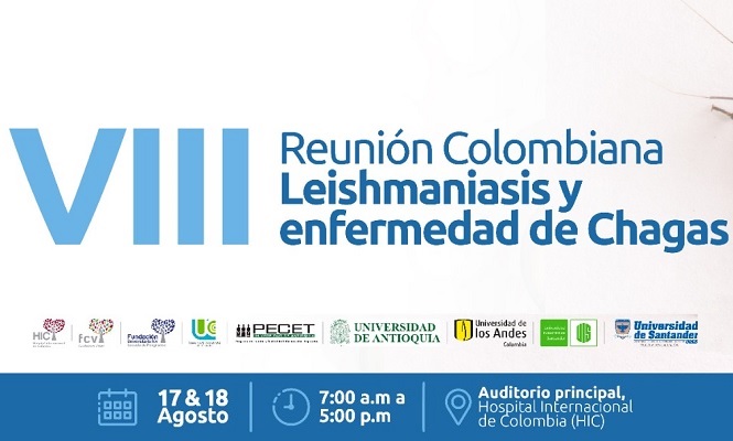 CoalicionChagas's tweet photo. VIII Reunión Colombiana #Leishmaniasis y Enfermedad de #Chagas

🗓️ 17-18 agosto
✍️https://t.co/JF79IR0EqI?
📍Piedecuesta, #Colombia 🇨🇴

#BeatNTDs #Agenda2030 #NTDroadmap #100percentCommitted
@UCooperativaCol @udes_oficial @Uniandes @fcvcolombia @UIS @udea @FCENUdeA @PecetColombia https://t.co/zjNs5xrF3K