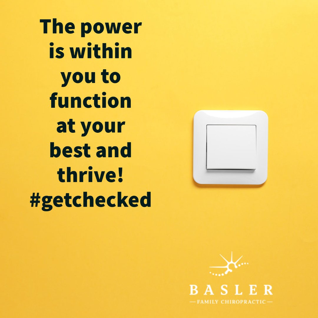 Chiropractic knows how to turn the switch on! #getchecked #KalispellChiropractic #GonsteadChiropractic #ThePlaceForFamilies #WEArechiropractic #Health #Solutions #KIDSChiropractic #OnPurpose #BaslerFamilyChiropractic