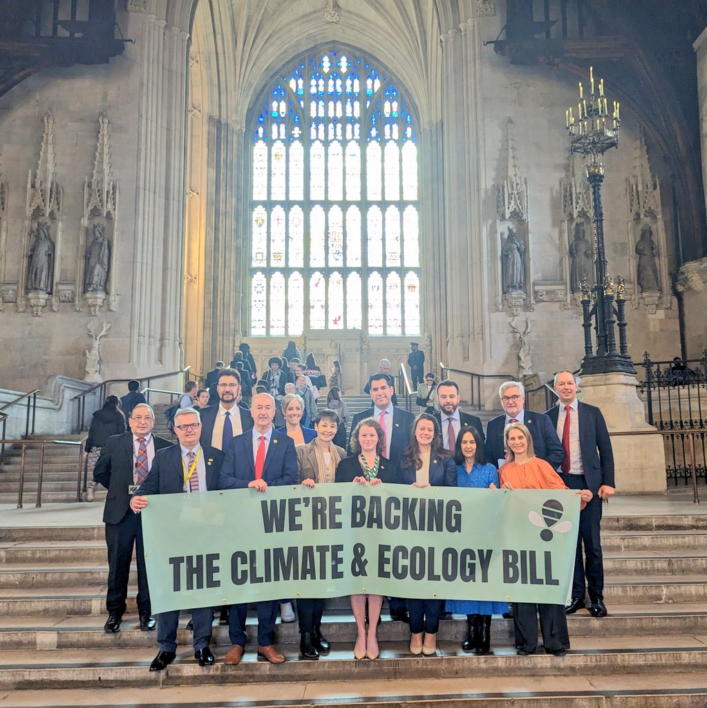 zerohour_uk's tweet image. ⚡ HUGE NEWS! ⚡

MPs are uniting under the #CEBill banner!

It’s the bold, new, environmental legislation we need—to lock the science into law—and secure a liveable future.

📺 Watch @_OliviaBlake reintroduce the Bill at 12:30—today—just after #PMQs on parliamentlive.tv