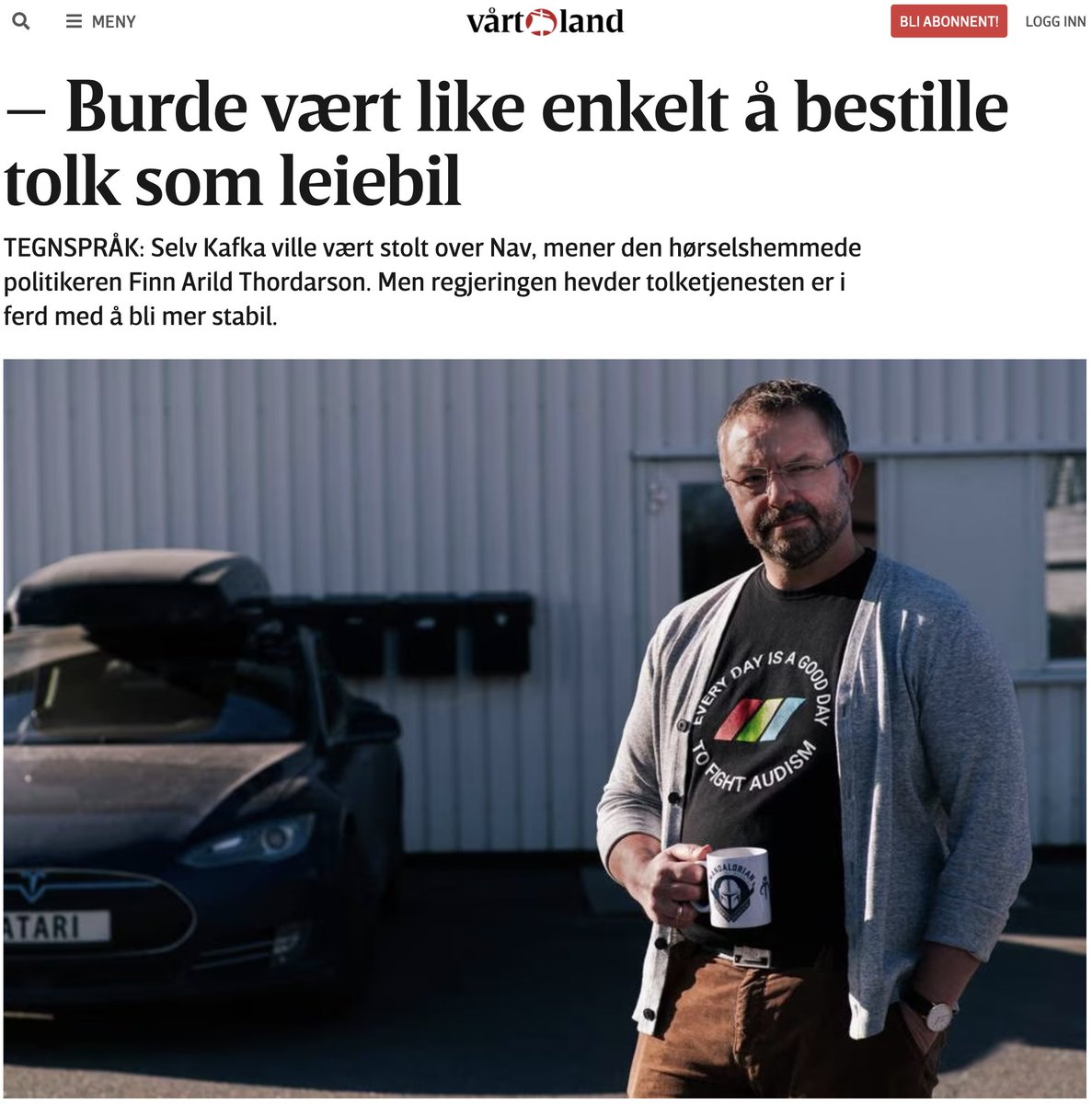 Tolketjenesten er et hinder for politisk deltakelse blant tegnspråklige, men også for å delta på andre arenaer. Viktig innlegg fra Annbjørg Horgar!
👉 vl.no/kultur/2023/05…