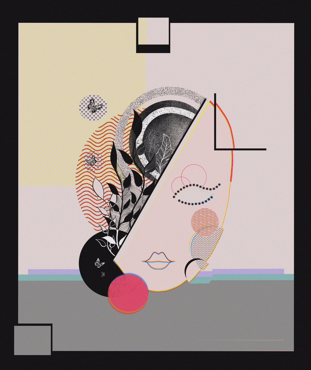 1/3
A work that deserves to be noticed. "Who's there?" one of the important works, it should make you think about the importance of our inner "I". Masks are a way to protect your self from the outside world, but sometimes people stick to masks and get lost.

❤️Need your rt❤️