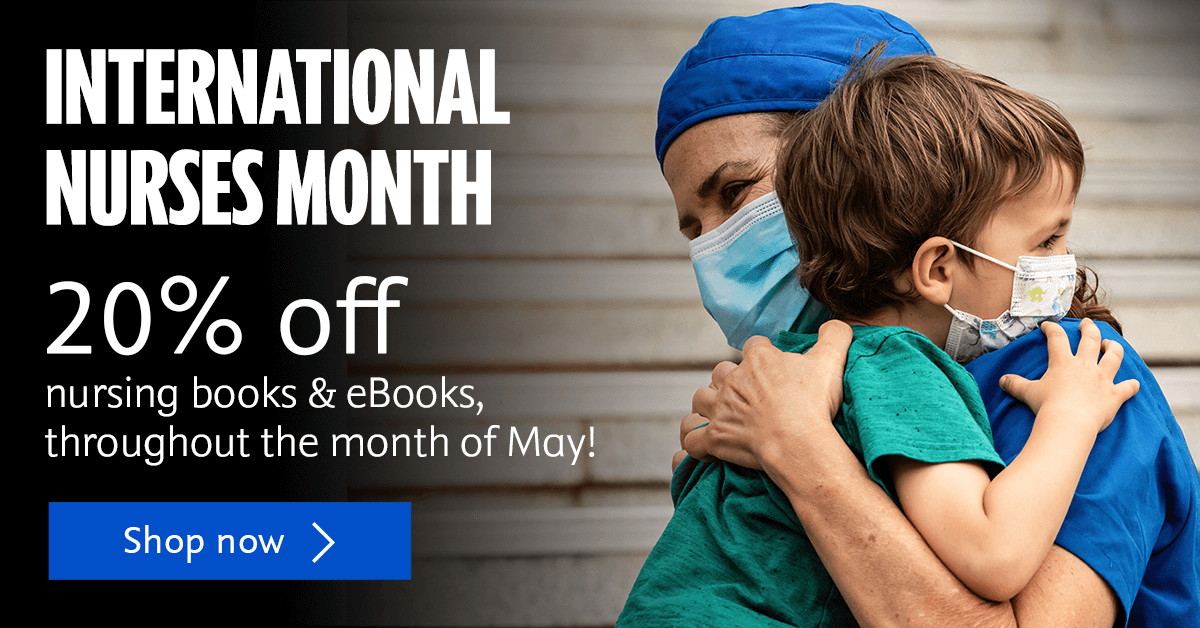 Hey future nurses 👨‍⚕️ 👩‍⚕️ 

We have good news for you 🙌 

To celebrate the international nurses month, we are giving a 20% discount on all our nursing books and eBook throughout the month of May 🧡 

Click on the link below to check our discount! 😍 
spkl.io/601645duK