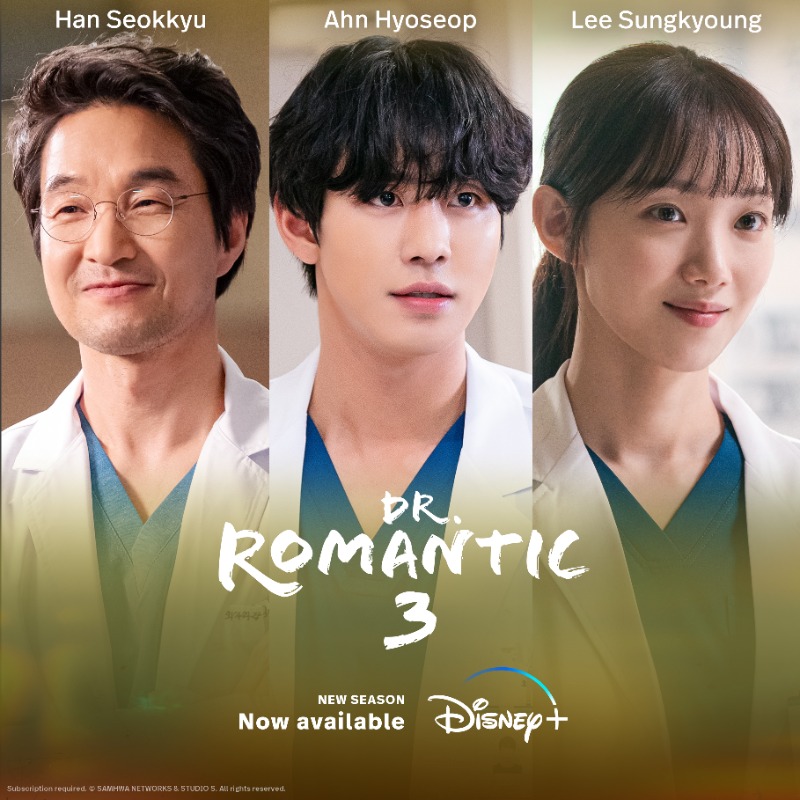disneyplusph's tweet photo. Dr. Romantic 3 is now available on Disney+