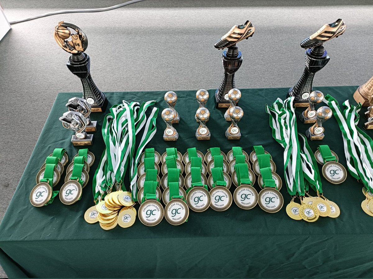 GreenheadSport's tweet image. All ready in G17 12.35pm🎉 Come up to celebrate @GreenheadCol sports teams' season 2022/23. Who will get College Colours? Win Player's Player? Win MVP?  @BriggsPriestley