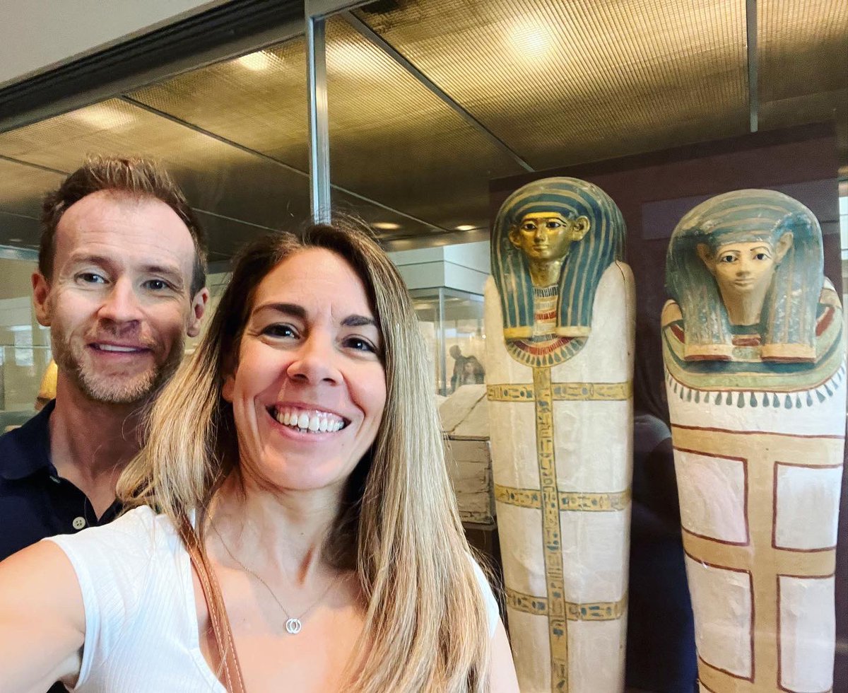 The perfect couple! #NYC #themet #egyptianmuseum