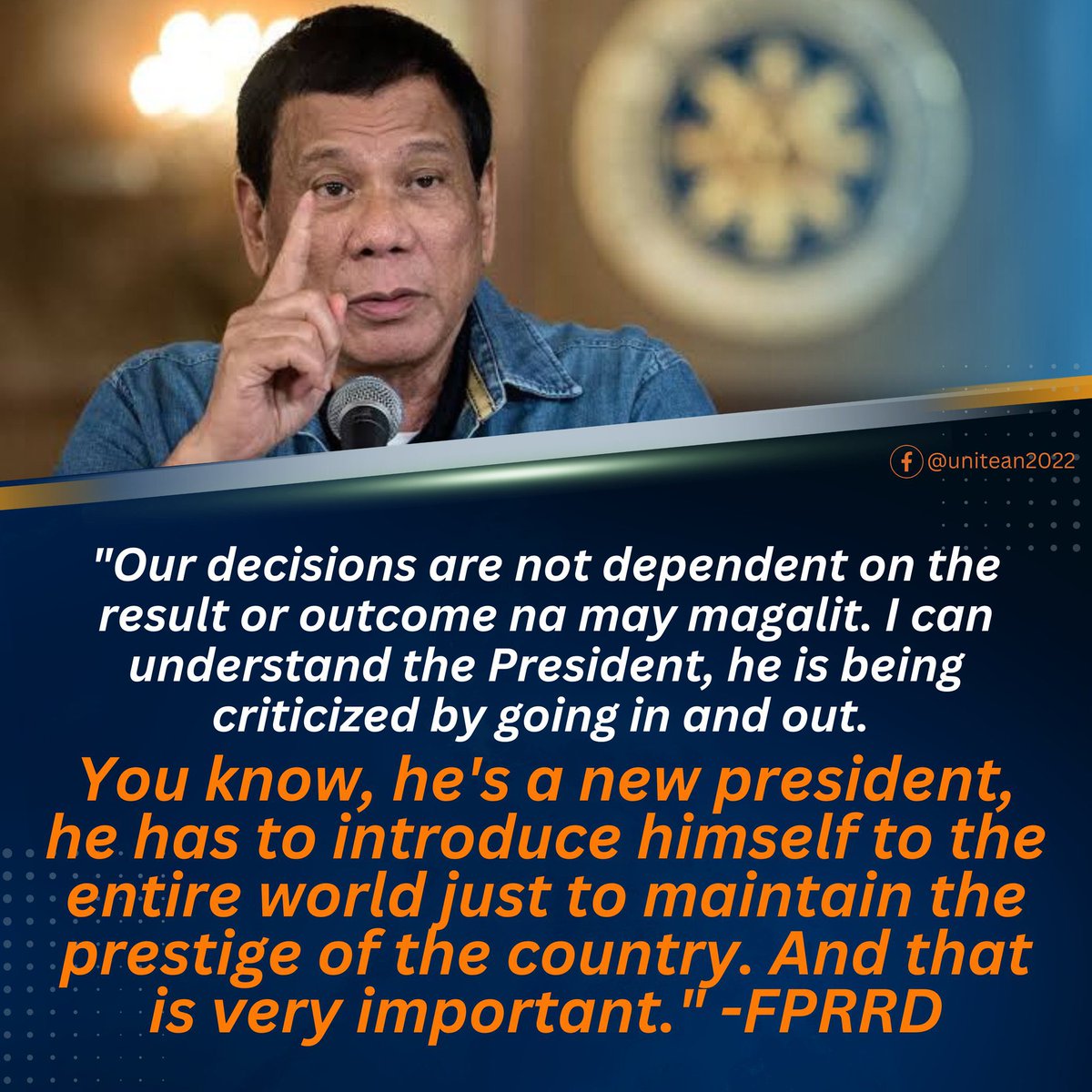 Walang ganyan na thinking si Len Len kundi manira lamang.

Now Digong realizes that BBM was not a weak leader.