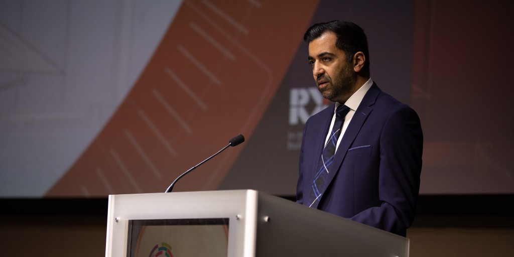 First Minister tweet media