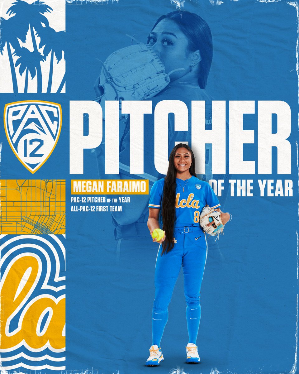 🎱 𝐁𝐀𝐂𝐊-𝐓𝐎-𝐁𝐀𝐂𝐊 🎱

<a href="/MeganFaraimo/">megz</a> is named the 2023 Pac-12 Pitcher of the Year!

ℹ️: ucla.in/3NTl377 

#GoBruins