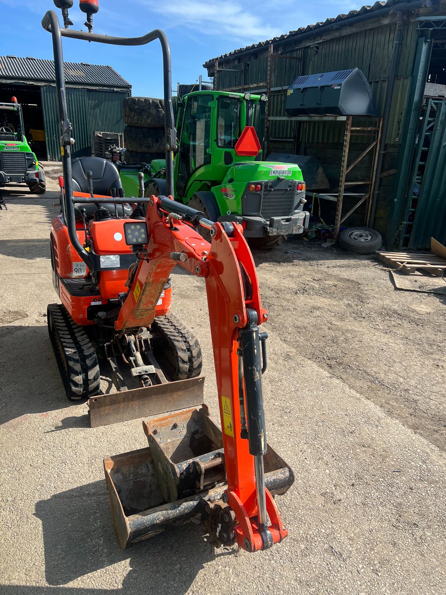 #Kubota #MicroDigger For Sale
2019
655 Hours
2 Buckets &amp; hitch
£12,450+vat

Full details on website - 1stbaseplantsales.com