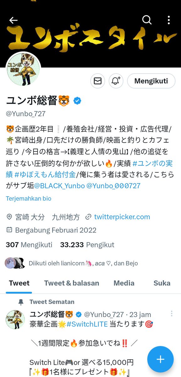 Lolita the big win tweet media