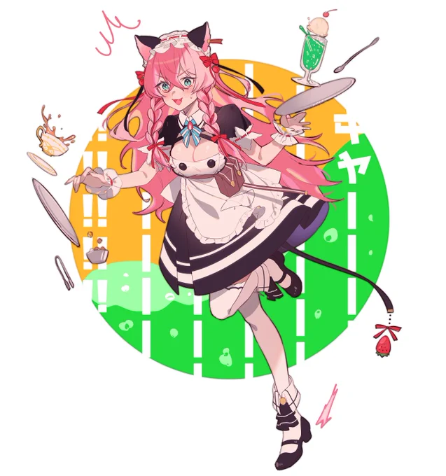 メイドちゃん～! #メイドの日 #メイドの日2023