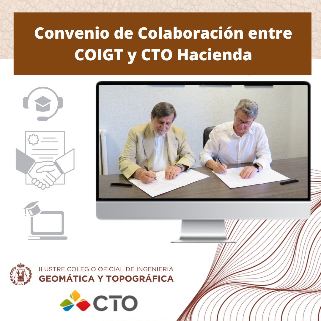 ICOIGT's tweet photo. El COIGT firma un convenio de colaboración con la empresa @CTOHacienda
#COIGT #Noticias #Convenios #OposicionesGT
📢 ¡Descuentos para colegiados!
🔍 ¡Más información en: https://t.co/hjFxPqEEys https://t.co/NiFf821eoj