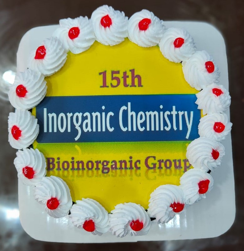RupamDinda's tweet photo. BECAUSE it’s the 15th! @InorgChem from the group A reason to #celebrate 🎉#Thanks, #Atanu, @patra_aradhana & @gurunathsahu for this work, & thanks to all my current, and former group members & #collaborators for overall attainment. A step moving #forward but still, #Miles to #go https://t.co/7snox84sWQ