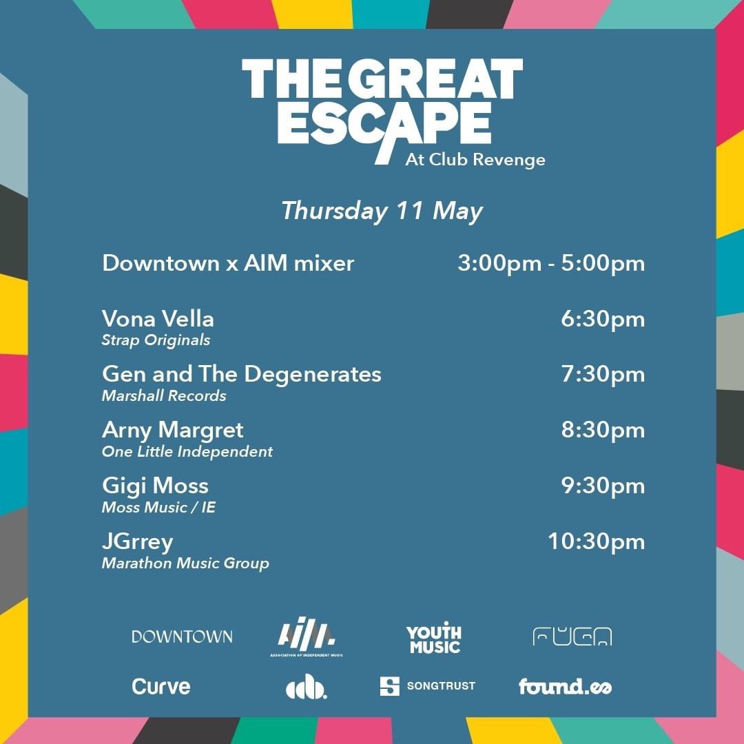 richorchard's tweet photo. Brighton bound for @thegreatescape 🌊  Join us for our Downtown mixer tomorrow, May 11th from 3-5pm 🤝 in partnership with @AIM_UK and ft. DJs from @YouthMusic 🪩 + @fugamusic live showcase 7pm-late 🎤 https://t.co/uo9hyMz9nU