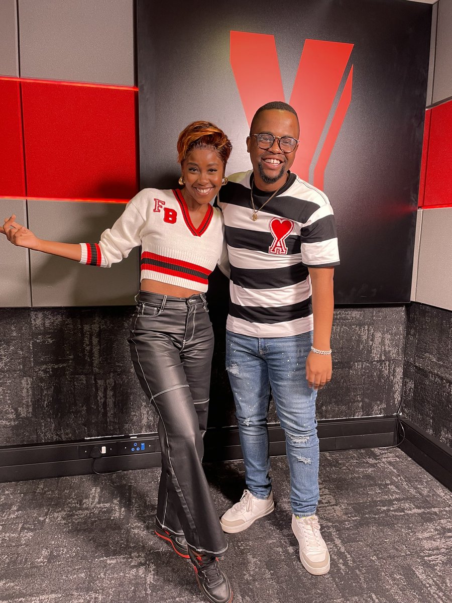 XtremmeDJ's tweet photo. What an awesome person! Danko my rockstar ๐such a fun chat on the show ! #MorningBreak @callherthato loving the new song ! #NgoThando https://t.co/zDiMmdtyCq