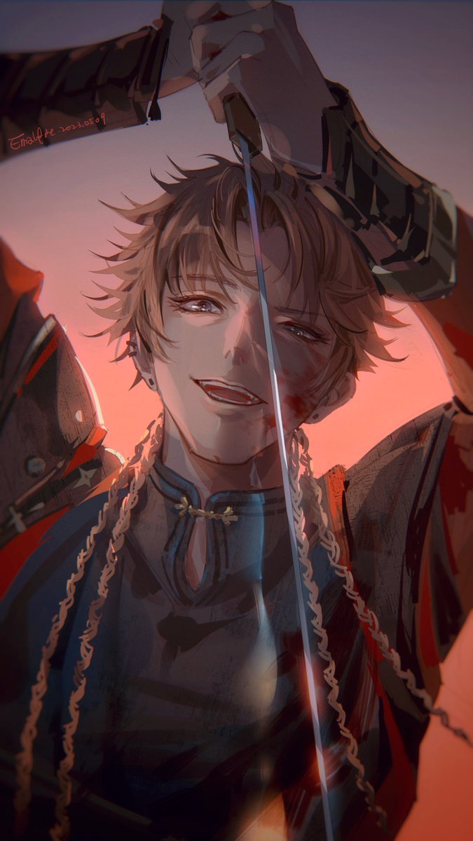 #代号鸢孙策 #代号鸢 

很凶很凶的江东小脑虎🐯