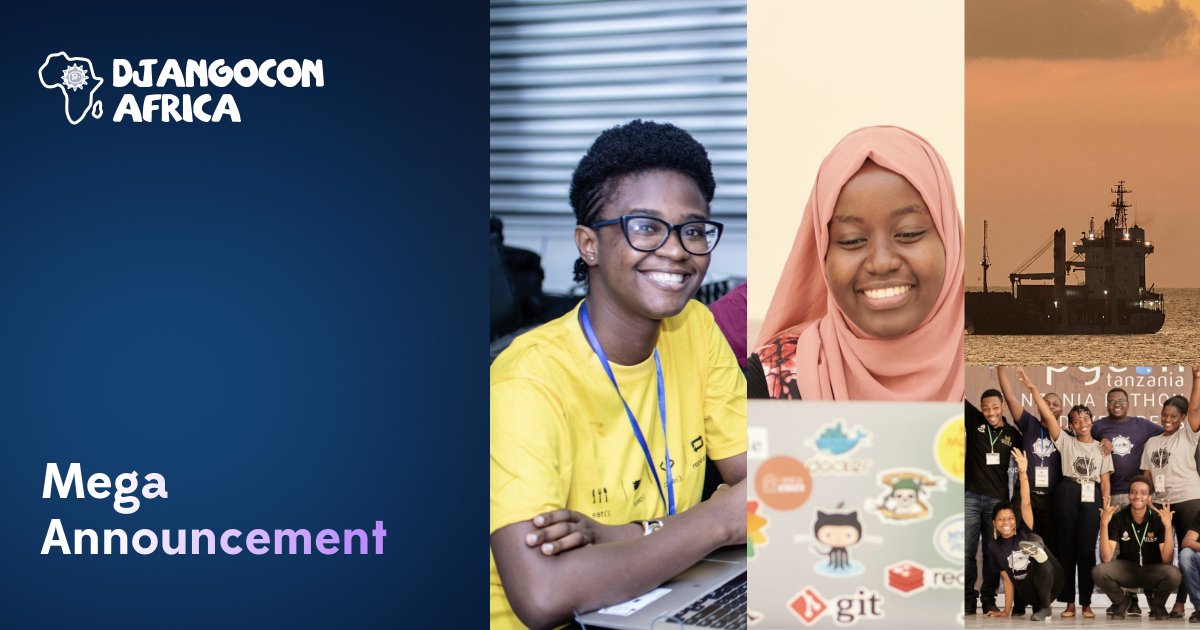 DjangoCon Africa tweet media