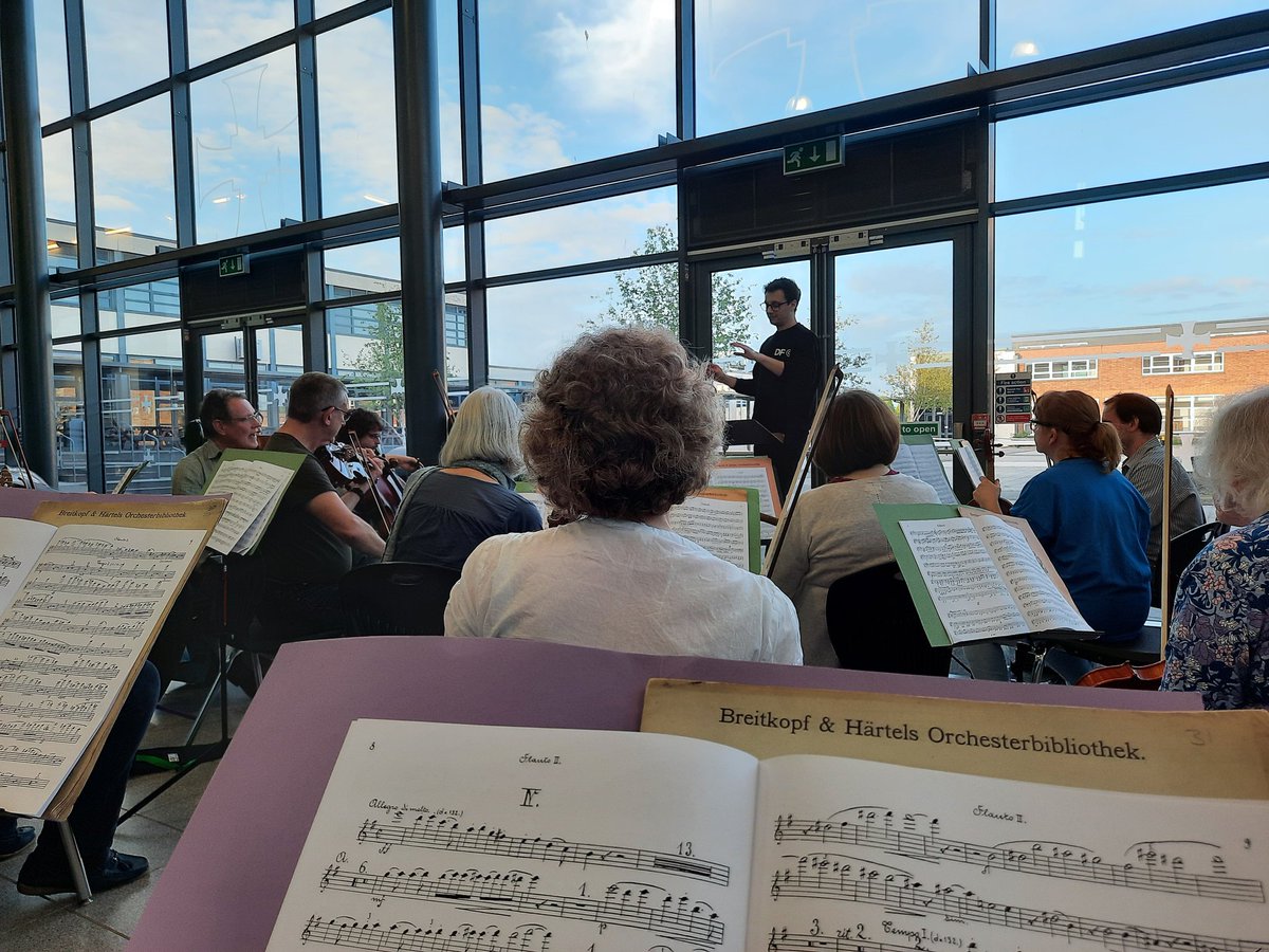 COCOrchestra's tweet photo. Great rehearsal last night.
 We're loving the Amy Beach 'Gaelic' Symphony https://t.co/LhpM1uYIXS