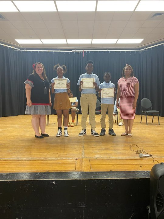 Congratulations to Brewbaker Middle School’s Spelling Bee champions: Dariauna, Zamarion, and Muhammad! Way to go! Good luck at the #MPSRising District Bee tomorrow #latergram #spellingbee #GoCougars