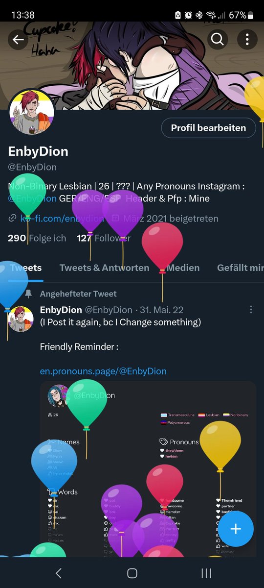 Today is Ballon day!
No, it's my birthday! 🎉
