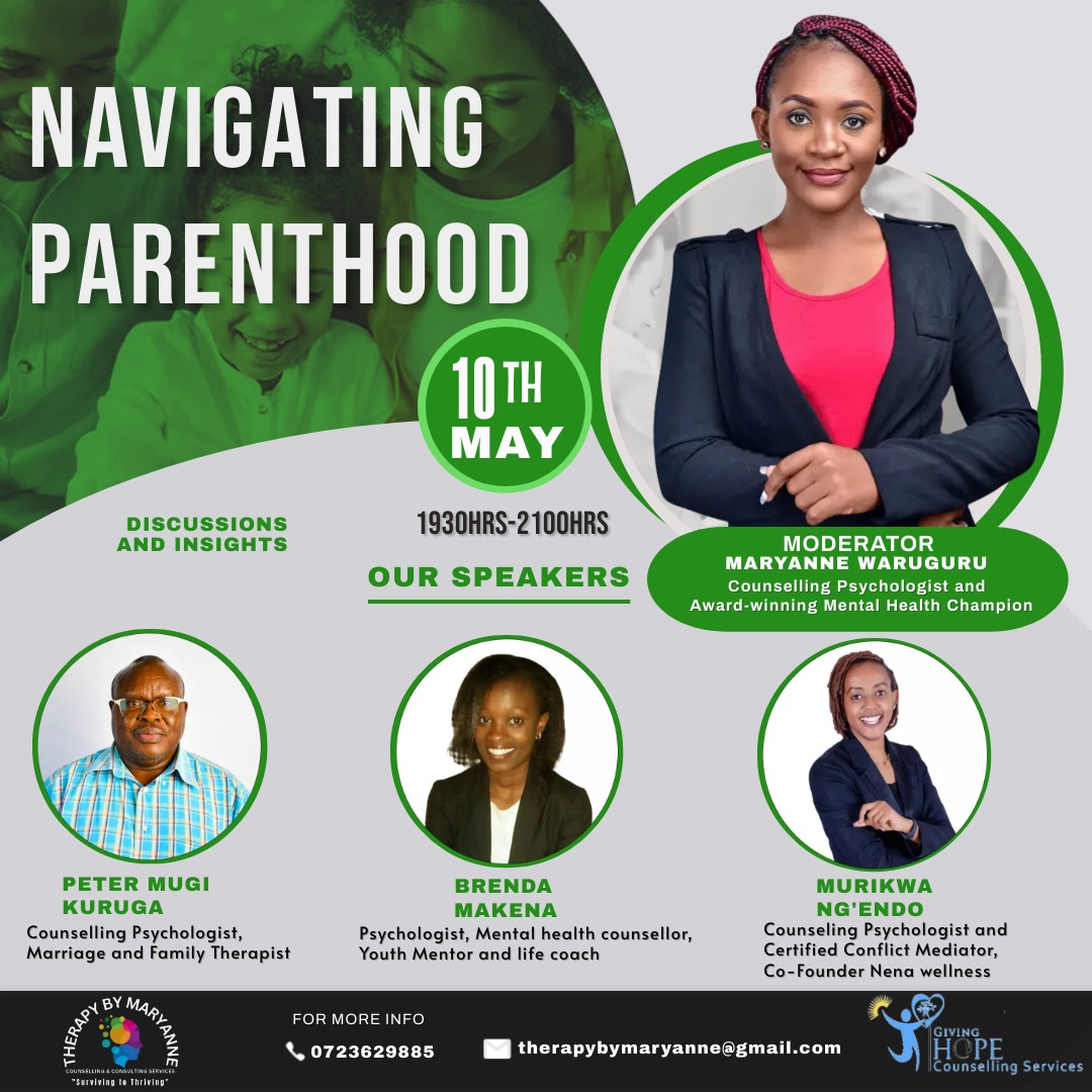 Hi there, 

You are invited to our monthly webinar by TBM Counselling and Consulting Services. Our theme is on parenting as we'll be celebrating mother's day. 

When: May 10, 2023 19:30 Nairobi 

Register in advance for this meeting:
lse.zoom.us/meeting/regist…