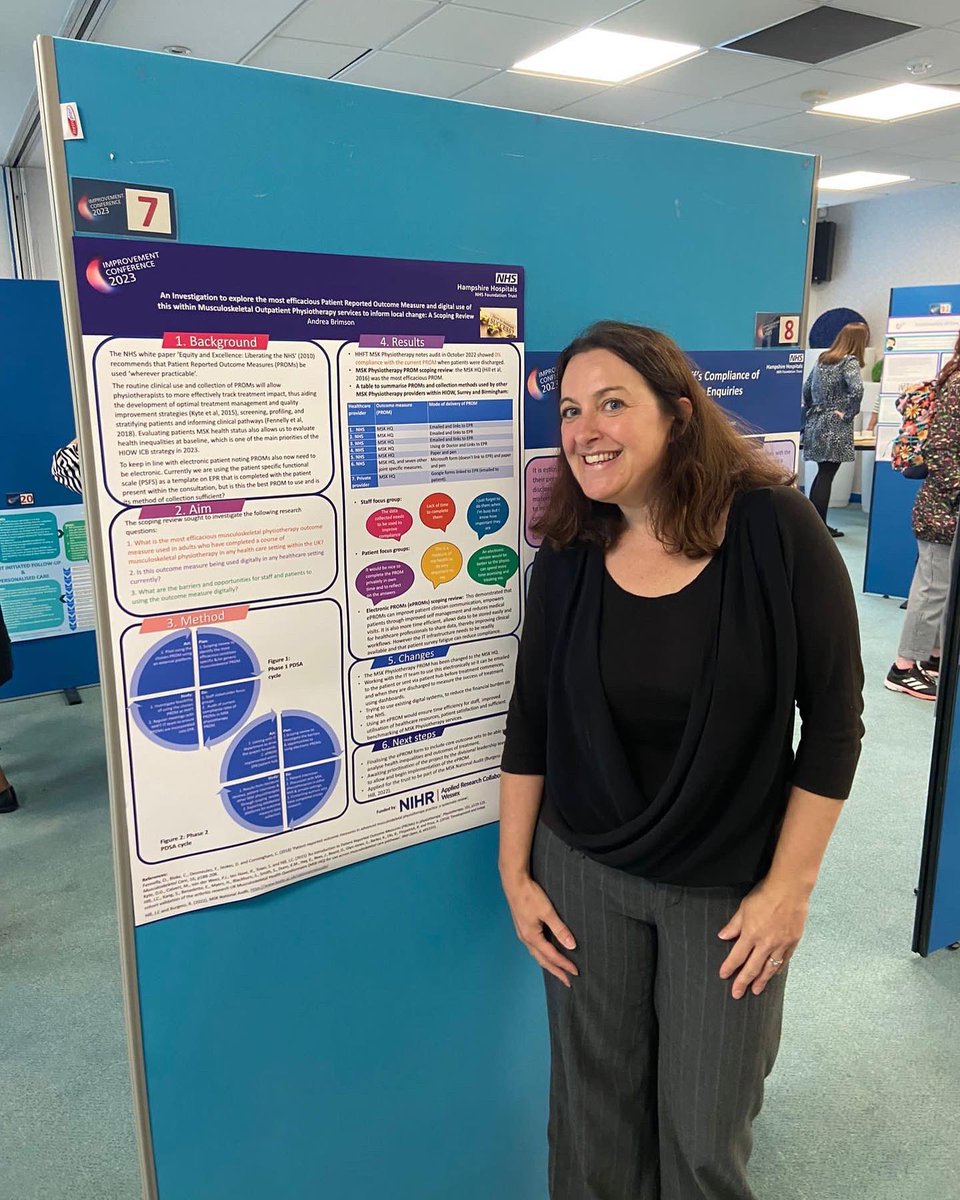 Another day to excel 💪🏼💪🏾💪🏿as Dani, Steve and Andrea represent Physio at the Improvement Conference 2023. Well done team 🙌🏽 🎉 👊🏾
So many opportunities for career development at HHFT with QI being just one of them…
@hampshirehospitals #qi #qualityimprovement #healthcare