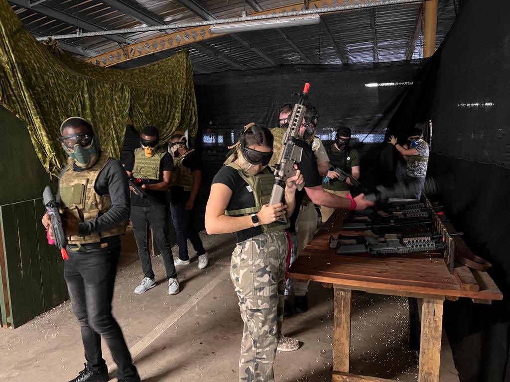 Kaleidocode's tweet photo. For KC’s 11th birthday we decided to get tactical by playing airsoft, archery &amp; puzzle solving games. 🌿 https://t.co/7UNespf0PH