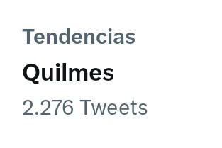 ¿Que hicimos esta vez?
#Quilmes