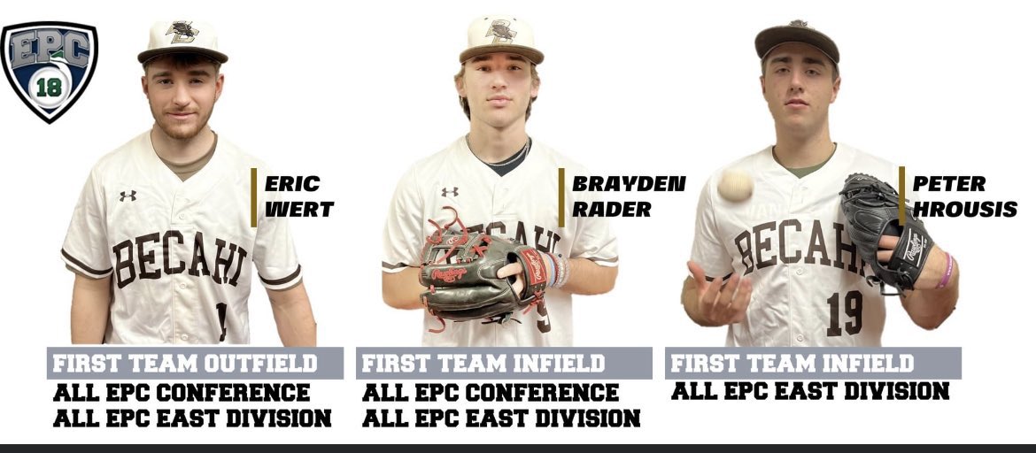 BCDiamondHawks's tweet image. Congrats to these three Golden Hawks