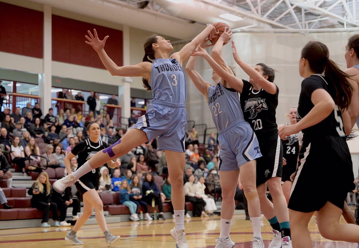In <a href="/the_mwba/">Maritime Women's Basketball Association</a> action last night the <a href="/ThunderSelects/">Thunder Selects</a> defeated the <a href="/HfxHornets/">Halifax Hornets</a> 82-69 !! <a href="/MaritimeAthlete/">Maritime Athletic PROfiles</a> 🏀🌊🐝