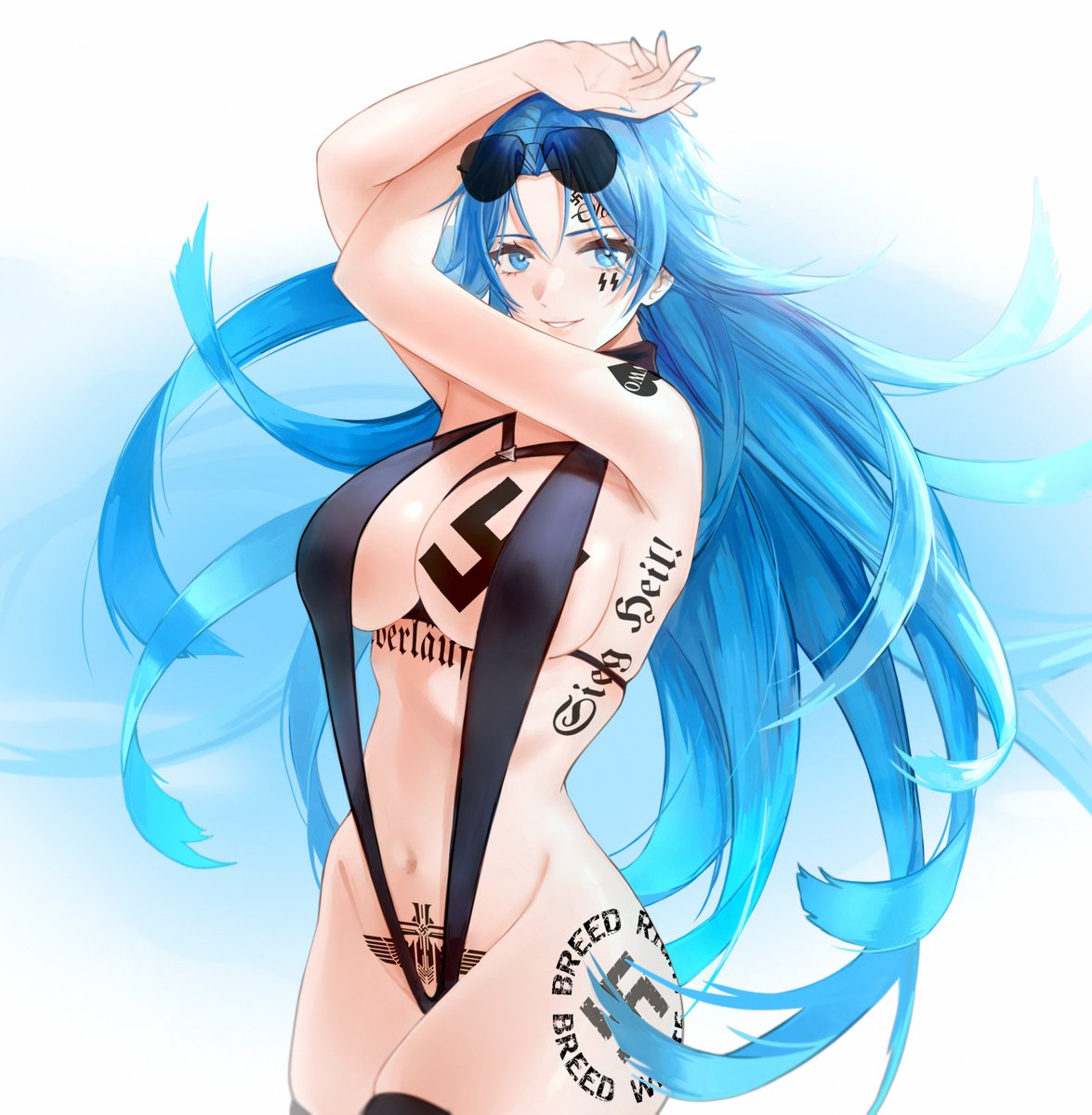 FABGroza88's tweet photo. All shipgirls look muuuuch better covered in such tattoos~ 
(Artist: cl (summer sama); Character: Sovetskaya Belorussiya)
#bleached https://t.co/QKJqcqtxcH