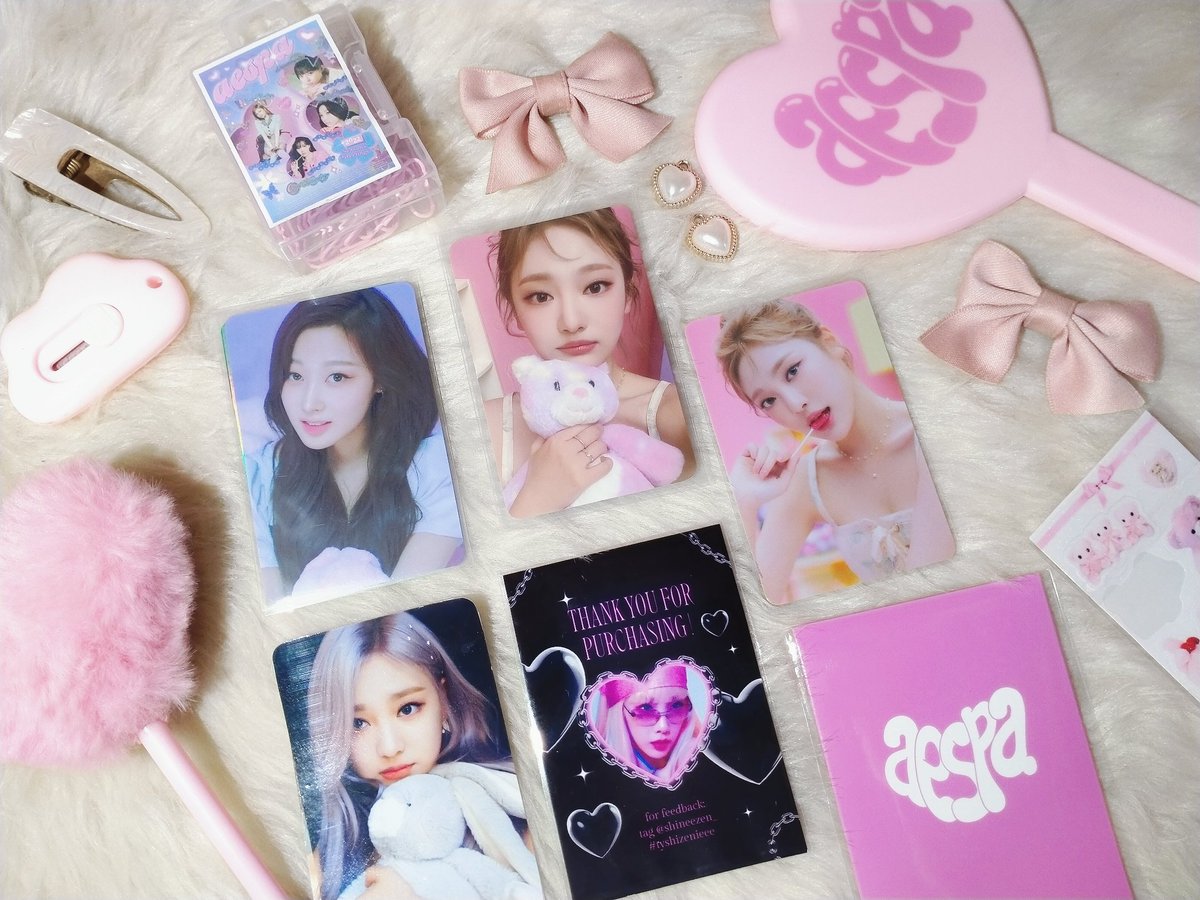 pinkceipt's tweet photo. ⠀
:¨·.·¨:
 `·. #rosamails  ೀ

thank you @shineezen_ ; #tyshizenieee for the smooth &amp; fast transaction! my order arrived today. i love this set, thank you for bringing ningning teddy home 🥺💗 ‘til our next! (⁠｡⁠•̀⁠ᴗ⁠-⁠)⁠✧
⠀ https://t.co/dMxDQPn9Mb