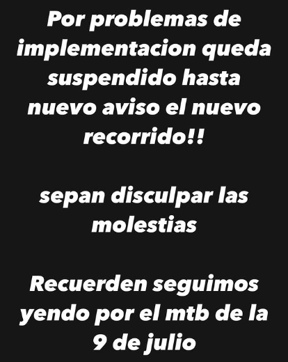 linea_126's tweet photo. Hasta nuevo aviso seguimos con el recorrido actual!! https://t.co/yYlGvgLhE4