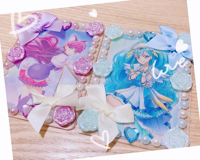 ウエハースケースをデコってみました