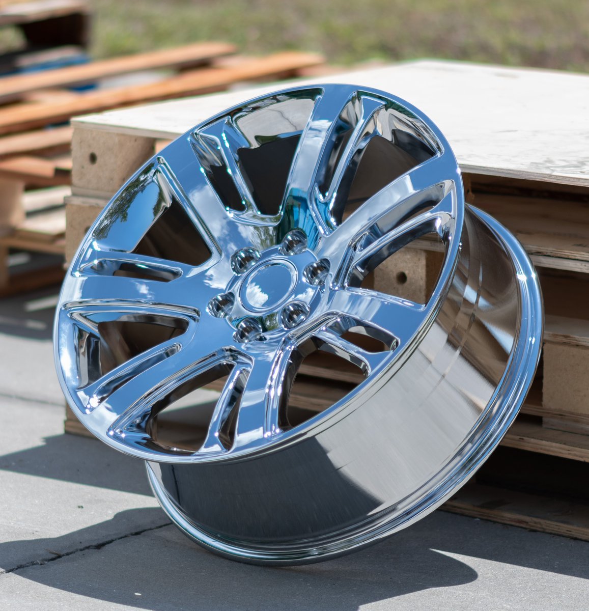 Chrome CA88
Also available in Gunmetal Machined
oewheelsllc.com/search?keyword…
-
#OEWheels #OEWheelsLLC #Chevrolet #ChevyTruck #Chevy #Truck #GMC #Sierra #RepWheels #TrucksOfInstagram #ChevyNation #OffRoad #Silverado1500 #GM #Trucks #GMCSierra1500 #Sierra1500 #Cadillac #CadillacEscalade