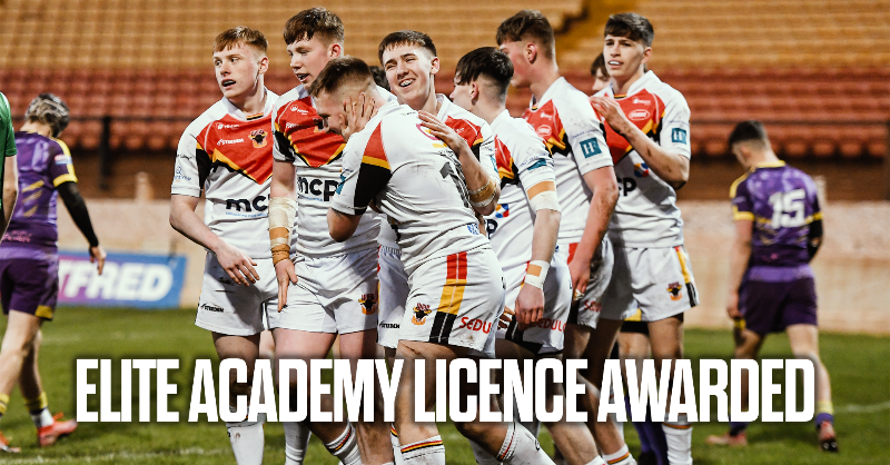 OfficialBullsRL's tweet photo. 🙌 | Bradford Bulls are delighted to announce we have been awarded an ‘Elite Academy Licence’ running until the end of 2027!