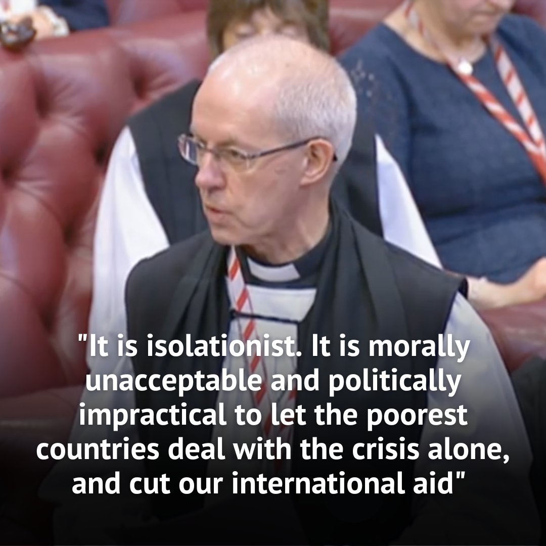 "Morally unacceptable and politically impractical"

The government's cruel #RefugeeBanBill will tear families apart and destroy lives - and, as warned by 
The Archbishop of Canterbury, risks reputation damage to the UK on the world stage.

This cruel law does not represent us.