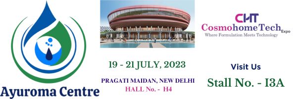 AyuromaCentre's tweet image. #UpcomingEvent #cosmohometech #Ayuromacentre #cosmetics #essentialoils #carrieroils #co2oils #oleoresins