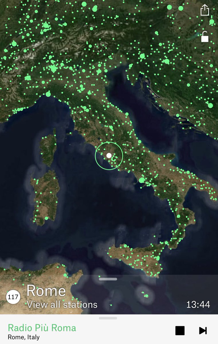 🔴 | Los puntos verdes en este mapa de Google Earth representan emisoras de radio en todo el mundo ¡Sí! EN TODO EL MUNDO 🤯

Haz clic en cualquiera de los puntos verdes e inmediatamente escucharás esa estación con una muy buena recepción. 

Haz clic en el enlace 👉🏻