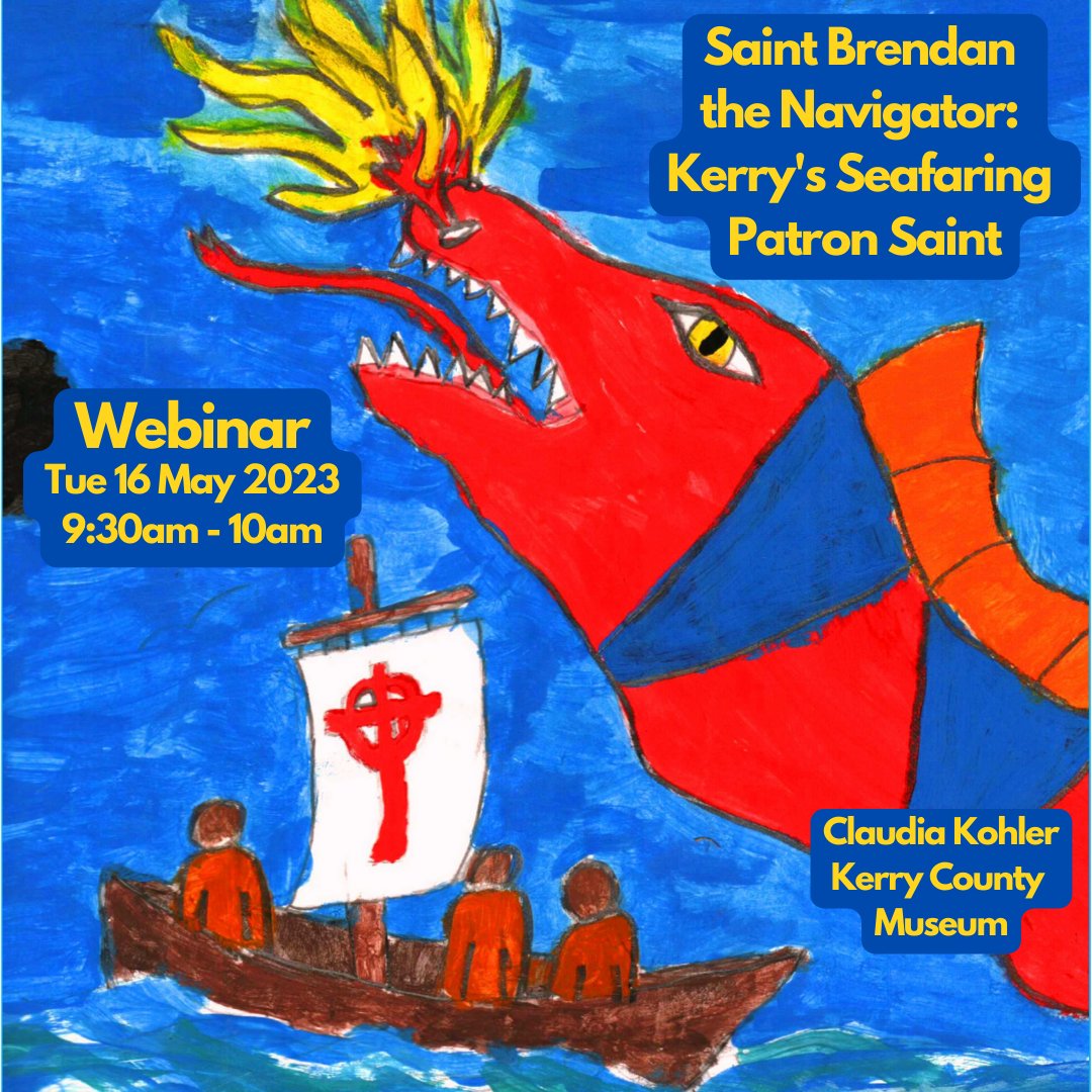 Saint Brendan the Navigator was born in Fenit, near Tralee around 500 AD. He founded a federation of monasteries in Ireland, but he is most famous for his legendary voyage across the North Atlantic in a simple wooden boat. 

<a href="/HeritageHubIRE/">The Heritage Council</a> <a href="/countykerry/">Kerry County Council - Comhairle Contae Chiarraí</a>