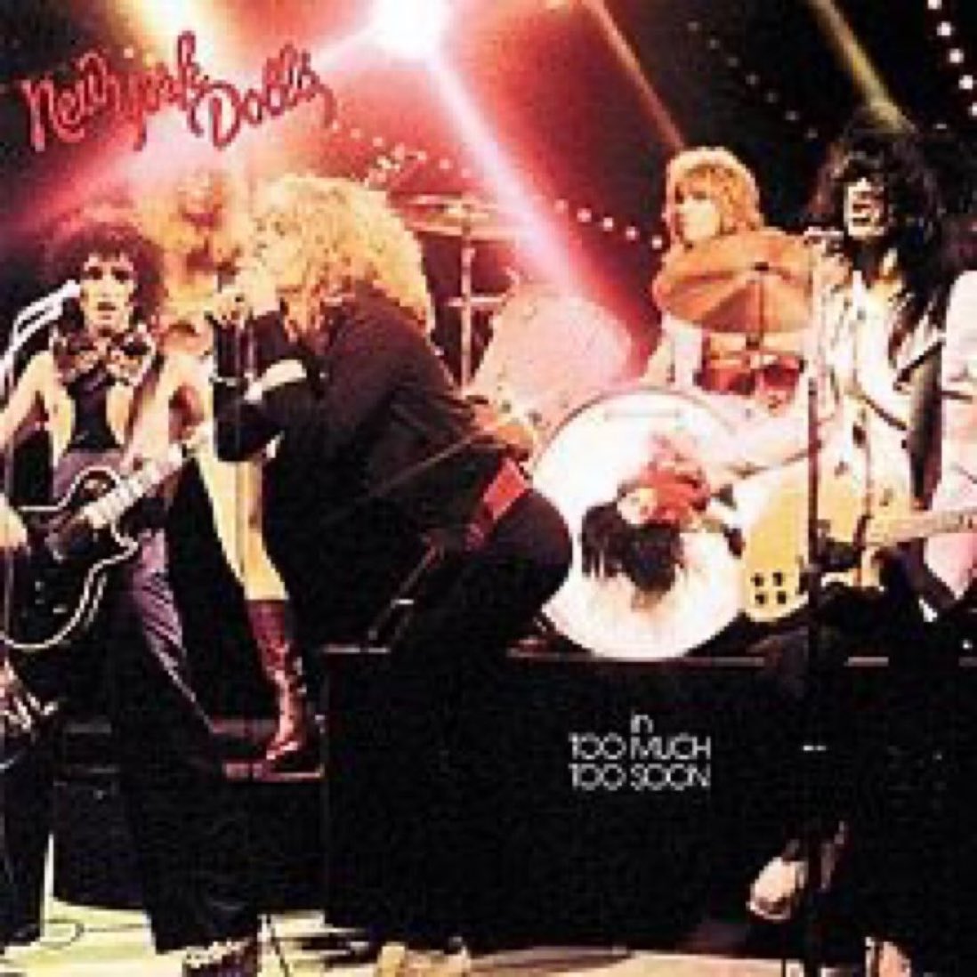 On May 10, 1974, the New York Dolls released their second studio album “Too Much Too Soon”. #NewYorkDolls