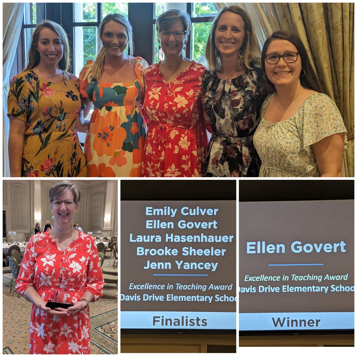 Davis Drive ES (@ddedolphins) on Twitter photo Congratulations to Ms Govert for her recognition by the <a href="/CaryChamber/">Cary Chamber</a> Honor a Teacher award last night! #ddeteachersrock Thank you Cary Chamber of Commerce for putting together this wonderful program. πππ¬ Congratulations to Ms Govert for her recognition by the <a href="/CaryChamber/">Cary Chamber</a> Honor a Teacher award last night! #ddeteachersrock Thank you Cary Chamber of Commerce for putting together this wonderful program. πππ¬
