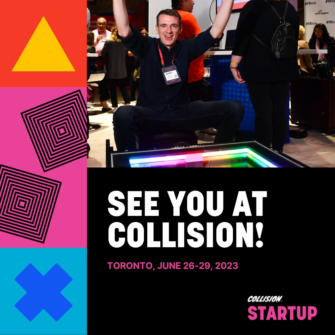 We’re delighted to announce that goHeather is taking part in #CollisionConf this year and will be joining the startup program. Pumped to meet you there 🙌