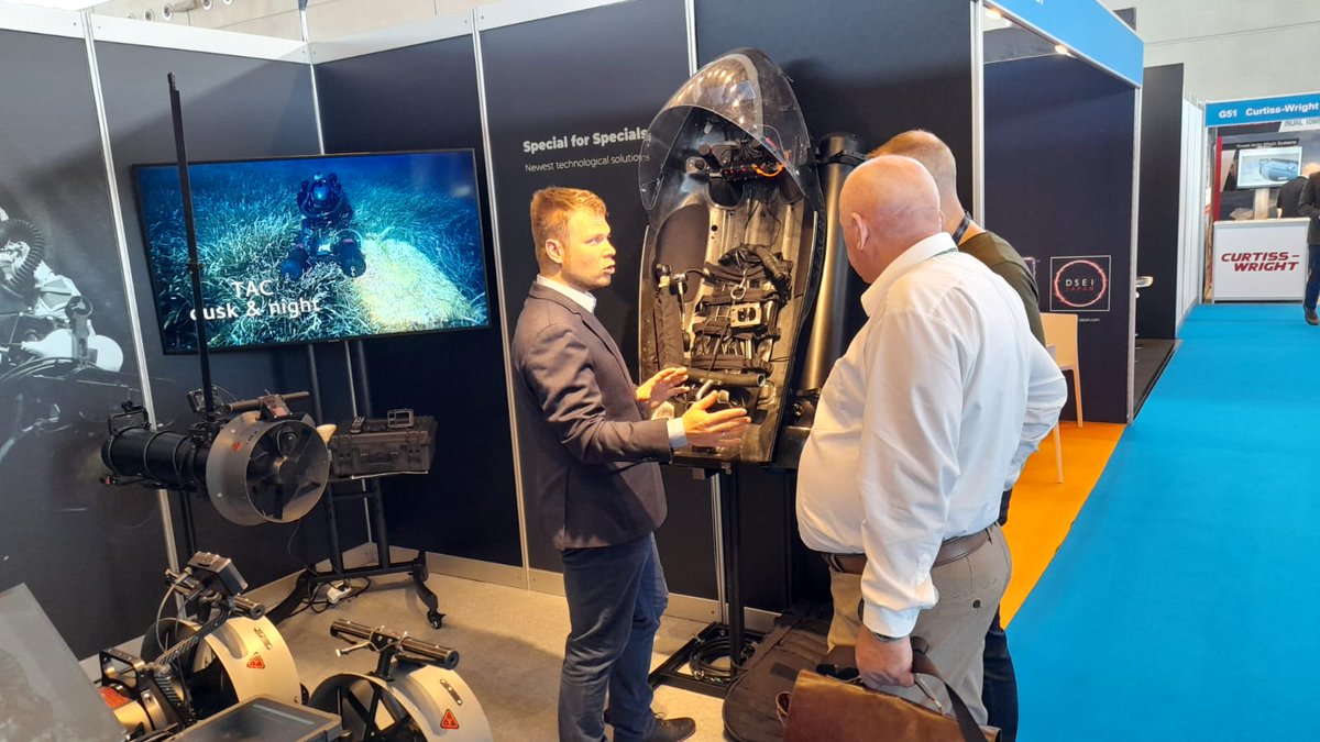 Seacraft_MS's tweet photo. @UDT_Event  in Rostock is ongoing. Do not miss an opportunity to meet our team and see a demonstration of our Military and Special product line especially the TAC1000, TAC2000, Dual Platforms, DPC and ENC3M navigation system. We are at stand D64.
#seacraft #military #sof #udt https://t.co/kfDvYpq53x