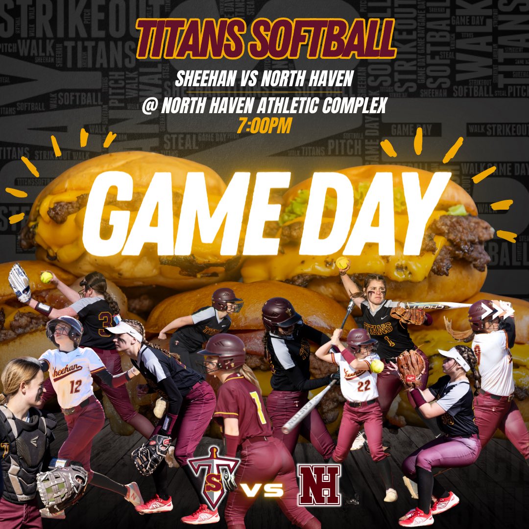 HAPPY GAME DAY‼️‼️⚡️ 7:00 pm away at north haven🍔🍔⚡️‼️‼️