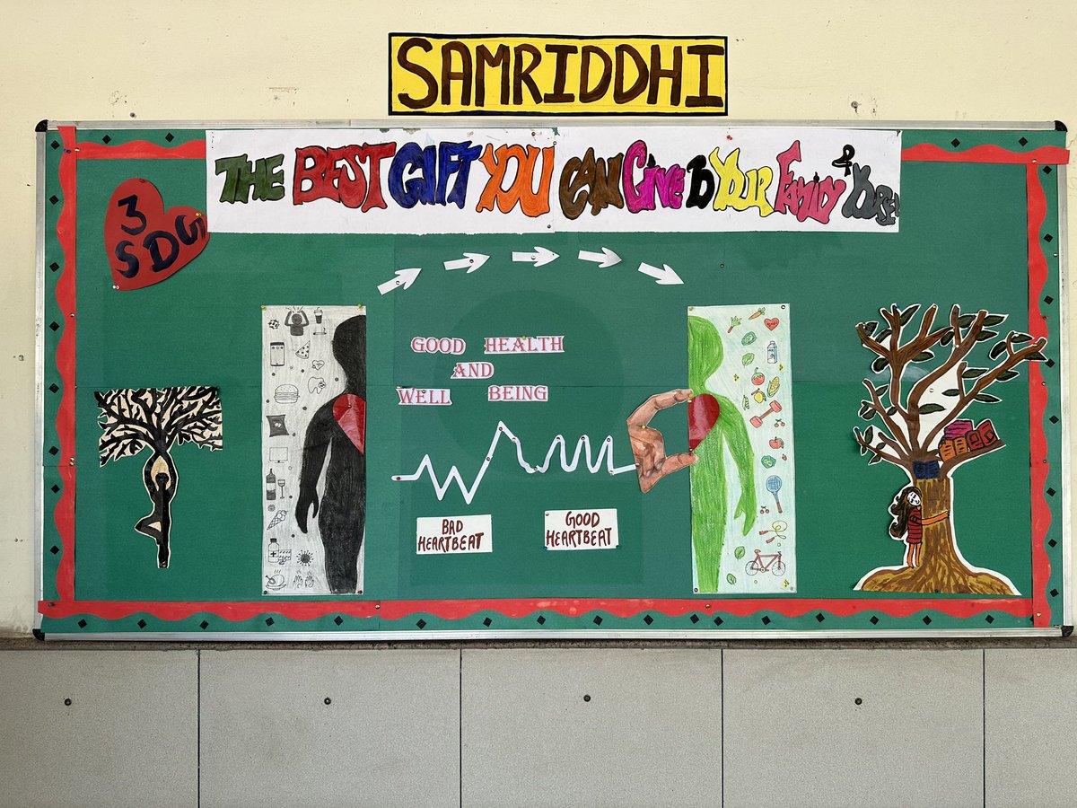 SemaltyRakesh's tweet photo. #CreativePresentations
Much is available in print & digital forms but putting substantial things on #HouseDisplayBoard & connecting that to real world is superior form of sustainable education
Students of #RpvvAsoseGautampuri demystified concepts of health, safety & consumption https://t.co/5FCwLXmGW8