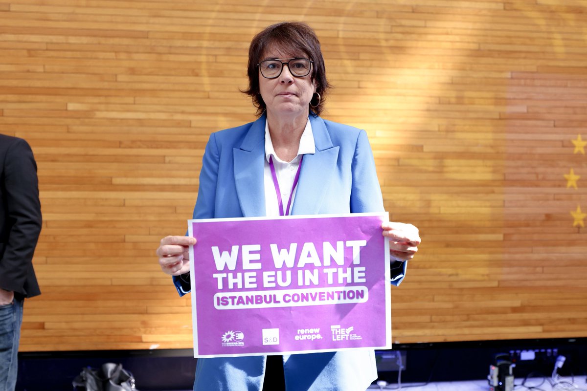 Ara, ja no hi ha excuses per no implementar els principis del #IstanbulConvention, ja que les parts ratificades són vinculants per a tots els estats membre.

No hi ha excuses per no legislar amb ambició i avançar cap a una vida lliure de violències per a totes les dones d'Europa!